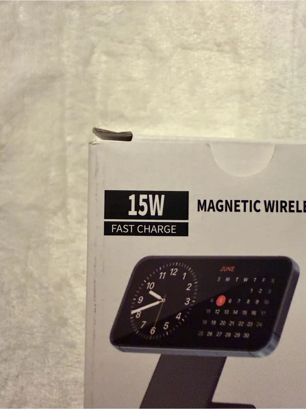 15W Magnetic Wireless Charger Stand for Apple and Samsung NEW